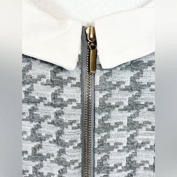 VENUS Women's Collared Cap Sleeve Houndstooth Bodycon Office Siren Dress Size 4‎ - Picture 6 of 13